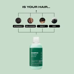 Private Label Men's Everyday Shampoo with Natural Tea Tree Oil for Stronger Healthier Hair