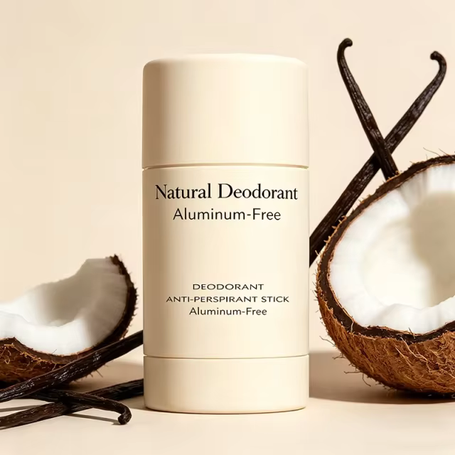 Natural Deodorant Manufacturer Women's Roll-on Deodorant Stick with Shea Butter Coconut Oil Invisible Clean, Fresh, PH Balanced