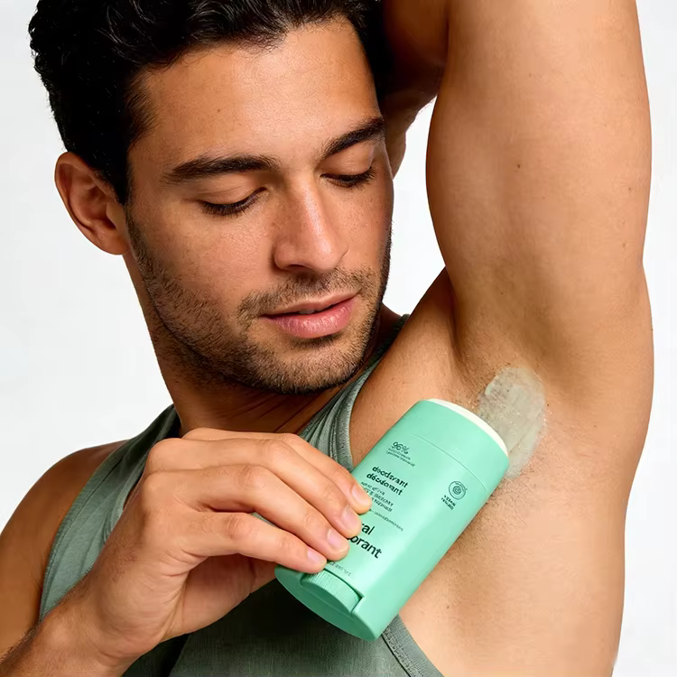 Custom Manufacturing Premium Men All Body Antiperspirant Deodorant Stick Roll on Shea Butter Magnesium Odor Sweat Control System