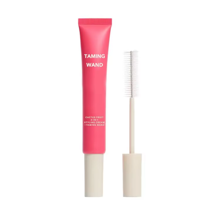 OEM Private Label Hair Finishing Stick Natural Hair Styling Cream Wax Stick with Mascara Brush Slick Flyaways & Smooth Frizz