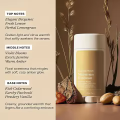 Custom Manufacturing Aluminum-Free Deodorant for Women Natural Odor Protection Antiperspirant with Coconut Shea Butter Vanilla
