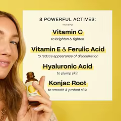 Private Label Anti Aging Wrinkles Face Serum with Vitamin C Hyaluronic Acid Vitamin E Brightening Vitamin C Serum for Face