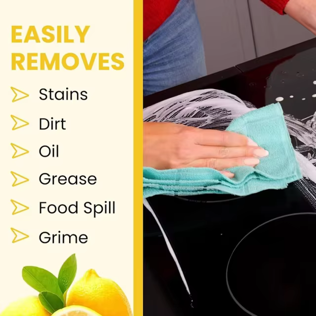 OEM Natural All Purpose Cleaner and Polish Eco Friendly Multi-purpose Cleaning Clay-based Cleaner&Sponge for Kitchen Bathroom