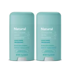 Private Label All Day Odor Control Deodorant for Sensitive Skin with Natural Refreshing Essential Oil Vanilla Coconut Scent