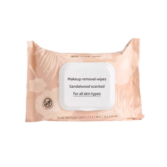 FDA Certified Manufacturer Private Label Biodegradable Soft Plant-based Natural Eye Makeup Remover Wipes