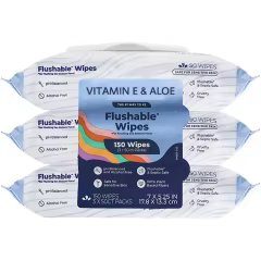 GMP Private Label Adult Wet Wipes for Personal Cleansing Alcohol Free Flushable Cleaning Wipes for Sensitive Skin