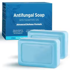OEM Antifungal Tea Tree Soap with Aloe Coconut Oil Medicated Bar Soap Skin Fungus Treatment for Jock Itch & Ringworm