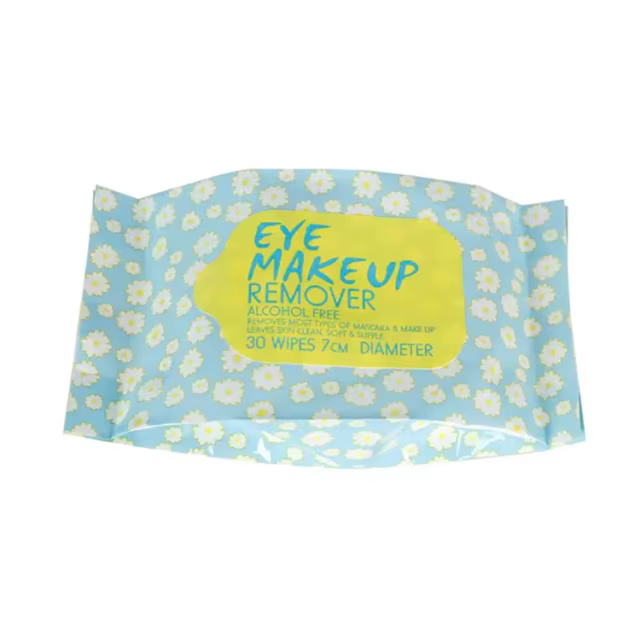 FDA Certified Manufacturer Private Label Biodegradable Soft Plant-based Natural Eye Makeup Remover Wipes