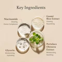 Custom Label Rice Glow Milky Toner with Niacin-amide Ceramide for Glowing Skin Non Comedogenic, Fungal Acne Safe Rice Water