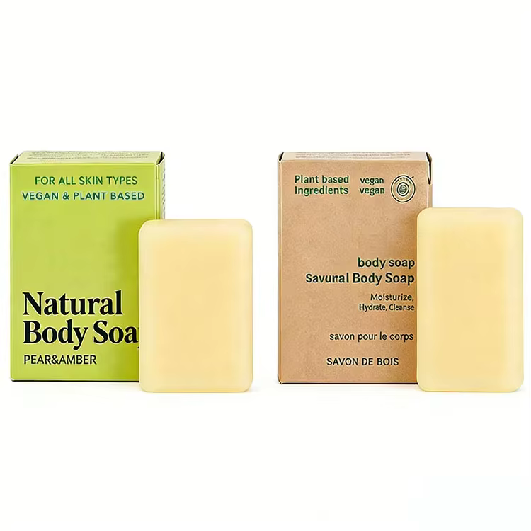 Custom Beauty Bar Soap for Soft, Smooth Skin, Women Girls Natural Moisturizing Cold Process Bar Soap for Body Coconut Fragrance