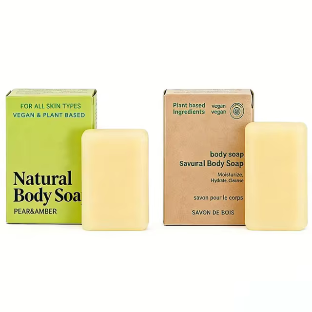 Custom Beauty Bar Soap for Soft, Smooth Skin, Women Girls Natural Moisturizing Cold Process Bar Soap for Body Coconut Fragrance