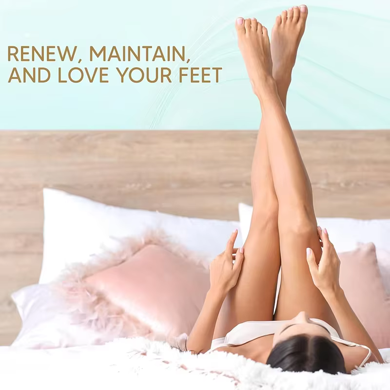 Custom Callus Remover Gel for Feet, Extra Strength Dead Skin Scrubber, Pedicure Tools Supplies, Foot Care Spa Kit