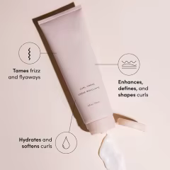 GMP Factory Hair Care Styling Product for Frizzy Wavy Curly Hair Definition Smoothing Advanced Curl Enhancer Cream Air Dry Cream