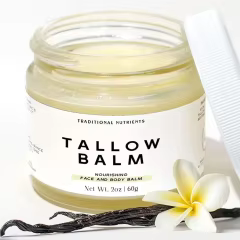 FDA Certified Moisturizer Manufacturer Organic Grass-Fed Whipped Beef Tallow and Honey Balm for Dry Face Body Hands