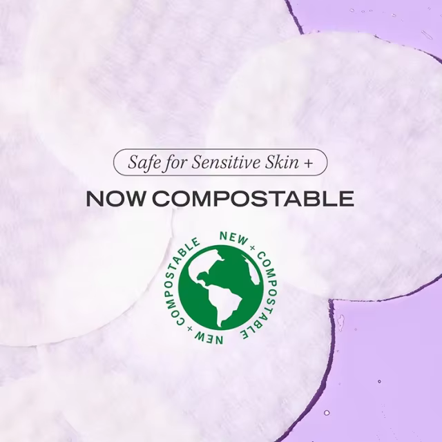 Compostable Ingrown Hair Pads Aftershave Treatment Wipes Help Prevent Razor Bumps for Men Women Exfoliate Underarms Bikini Area