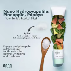 FDA Certified Private Label Naturally Whitening Fluoride Free Toothpaste Custom Peppermint Flavor Toothpaste