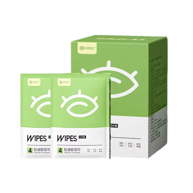 Custom Private Label Premium Eyelid Cleaning Wipes Individually Wrapped Natural Essentials Allergy Eyelid Cleanser
