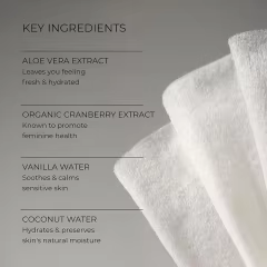 Private Label Individually Wrapped Cleansing Wipes Natural Feminine Towelette Wipes Multi-Use Hypoallergenic Wipes