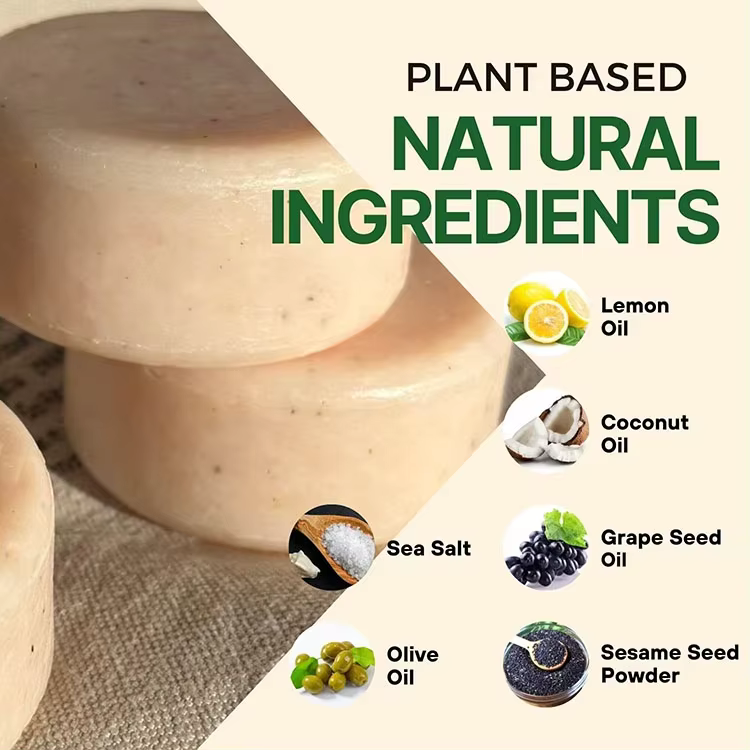OEM Zero-waste Kitchen Products Dishwashing Soap Bar with Essence Oil for Dishes,Pots,Kitchen Sink Deep Cleaning Plastic Free