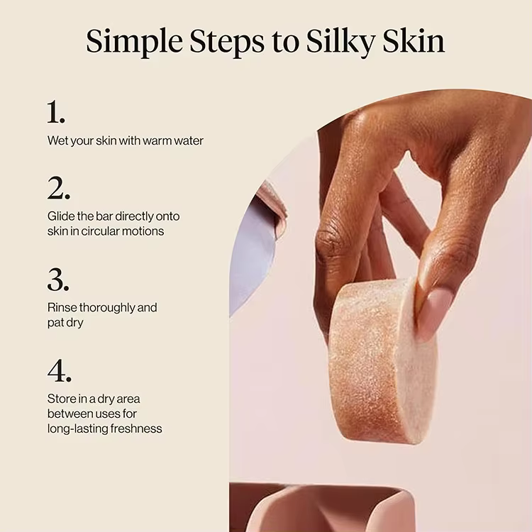 GMP OEM Natural Soap Exfoliator for Men Women, Gentle Exfoliating Moisturizing Skin Care Body Wash Soap Bar with Coconut Oil