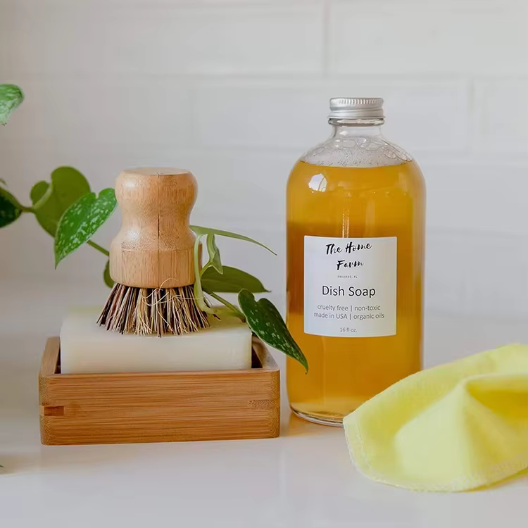 Custom Kitchen Soap Solid Dish Soap Bar for Effective Cleaning of Dishes, Pots and Pans Natural Biodegradable Dishwashing Soap
