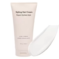 Private Label Curl Defining Hair Cream Treatment Anti Frizz Heat Protectant Nourishing Styling Lotion for Curly Hair