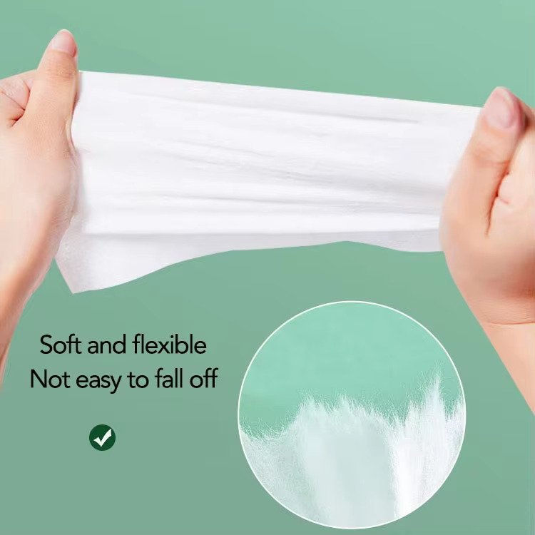 OEM Private Label Disposable Facial Make up Remover Wipes Biodegradable Plant-Based Female Daily Face Cleansing Wipes