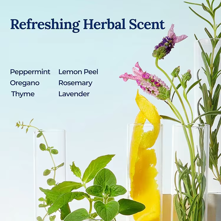 OEM Individually Wrapped Travel Cleaning Wipes All Purpose Deodorizing Freshening Cleaning Wipes with Herbal Essential Oils