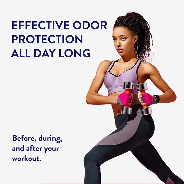Private Label All Day Odor Control Deodorant for Sensitive Skin with Natural Refreshing Essential Oil Vanilla Coconut Scent