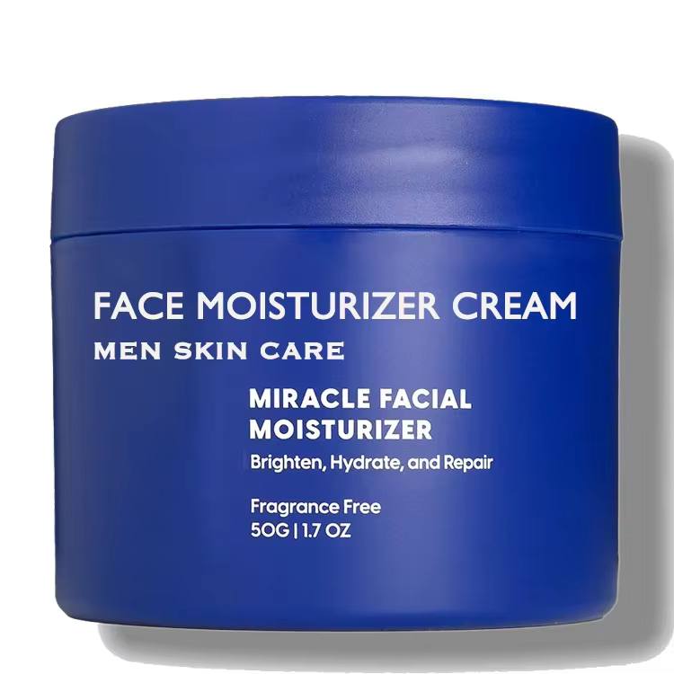 OEM Men's Facial Moisturizer with Tea Tree and Vitamin E,Deeply Moisturizing Body Lotion Relief Cream,Soothes Nourishes Dry Skin