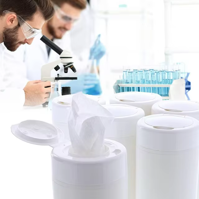 Custom Disposable Dry Wipe for Shoes Hands Kitchen Pet Cleaning Biodegradable Viscose Hygienic Nonwoven Fabric Wholesale
