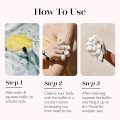 Private Label Reusable Exfoliating Pads Bath Sponge Infused with Soap Daily Cleansing Bath Scrubber for Removing Dirt Dead Skin