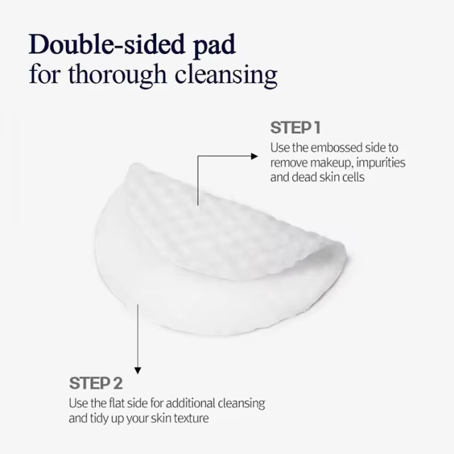 Custom Logo Gentle Eye Makeup Remover Wipes Sensitive Skin Natural Plant-Based Fiber Makeup Removal Pads Facial Cleansing Wipes