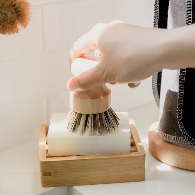 OEM Zero-waste Kitchen Products Dishwashing Soap Bar with Essence Oil for Dishes,Pots,Kitchen Sink Deep Cleaning Plastic Free