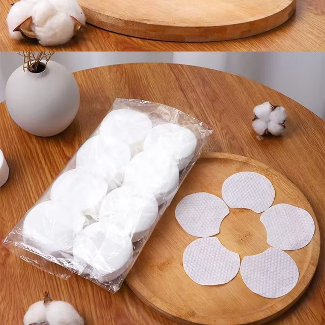 Super Soft Viscose Spunlace Manufacturer Disposable Wipes for Makeup Remover Beauty Facial Moisturizing Pads Non-woven Fabric