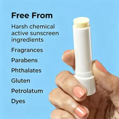 Private Label Mineral SPF15 Lip Balm 3-Pack, Coconut Scent, 8 Natural Oils, Kakadu Plum & Vitamin C, Vegan, 3.7g/Stick