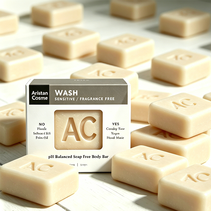 Custom Logo Solid body wash bar fragrance free