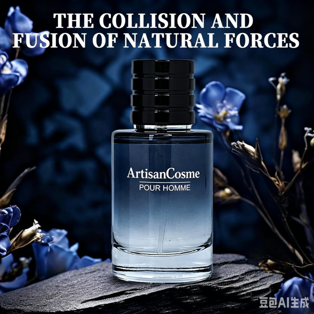 Custom Logo Men’s Pheromone Eau de Toilette 1.7oz Long Lasting Citrus Lemon Pepper Cedar Portable Cologne
