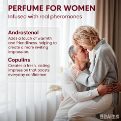 Custom Logo Women’s Pheromone Perfume 15ml Long Lasting Jasmine Rose Scent Vegan Cruelty Free Fragrance