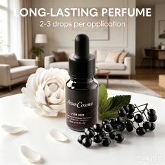 Custom Logo Women’s Pheromone Perfume 15ml Long Lasting Jasmine Rose Scent Vegan Cruelty Free Fragrance