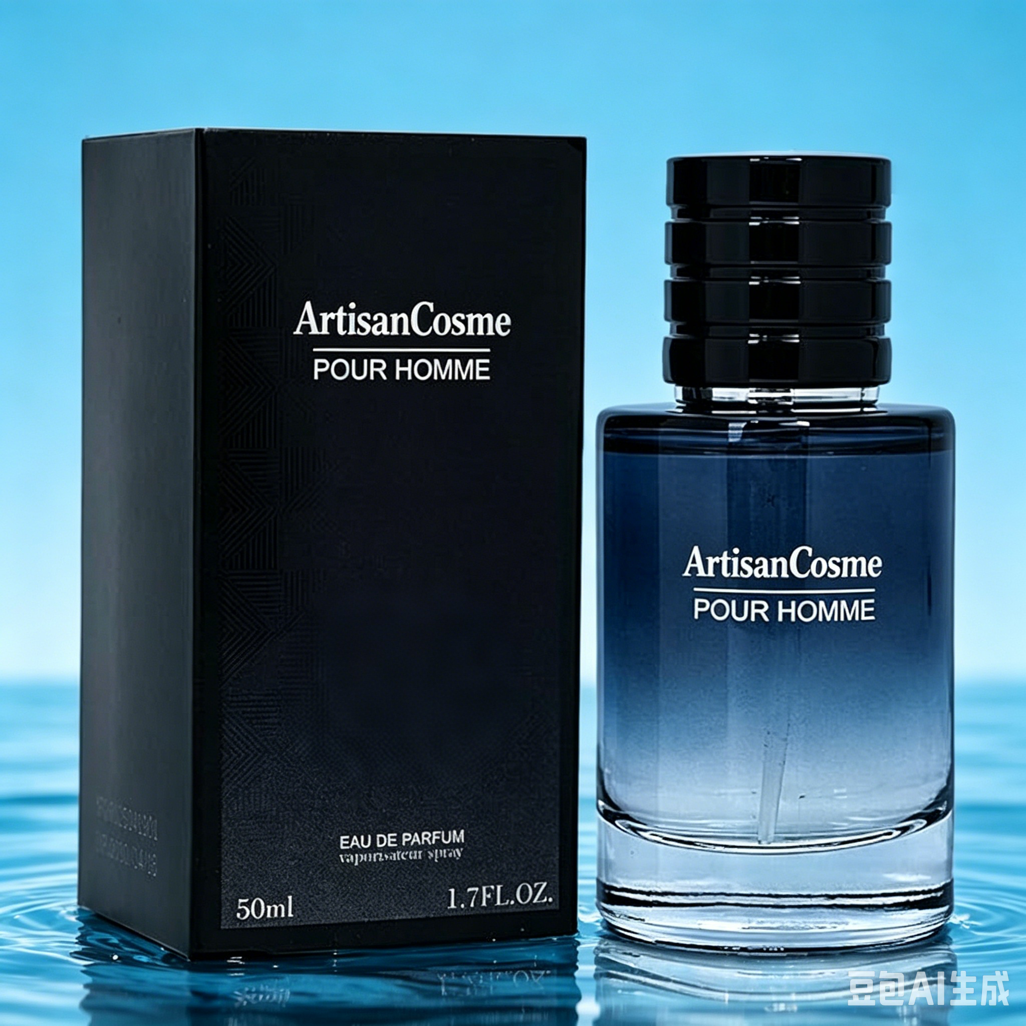 Custom Logo Men’s Pheromone Eau de Toilette 1.7oz Long Lasting Citrus Lemon Pepper Cedar Portable Cologne