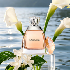 Women’s Long Lasting Eau de Parfum 3.4oz, Waterlily Tahitian Flower Vanilla Daily Fragrance