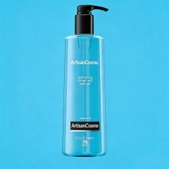 Custom Logo 32 fl oz Ocean Mist Moisturizing Body Wash Pump Bottle Replenishing Soft Skin Shower Gel