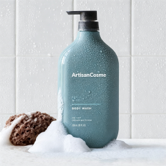Custom Logo Men Body Wash, Sea and Surf Scent, Paraben and Phthalate Free, Quick-Lathering Cleansers, Cruelty Free, 28 oz