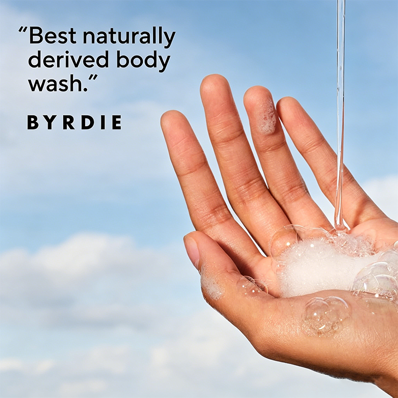 Custom Logo 36oz Coconut Vanilla Unisex Body Wash Pump Bottle Sulfate Free Gentle Cleanser