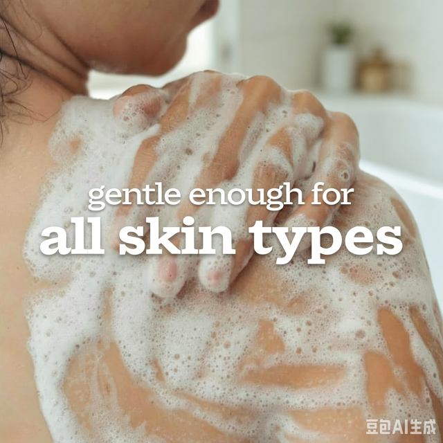 Custom Logo 35oz Family Gentle Body Wash pH Balanced Sensitive Skin Dye Paraben Silicone Free Original Scent