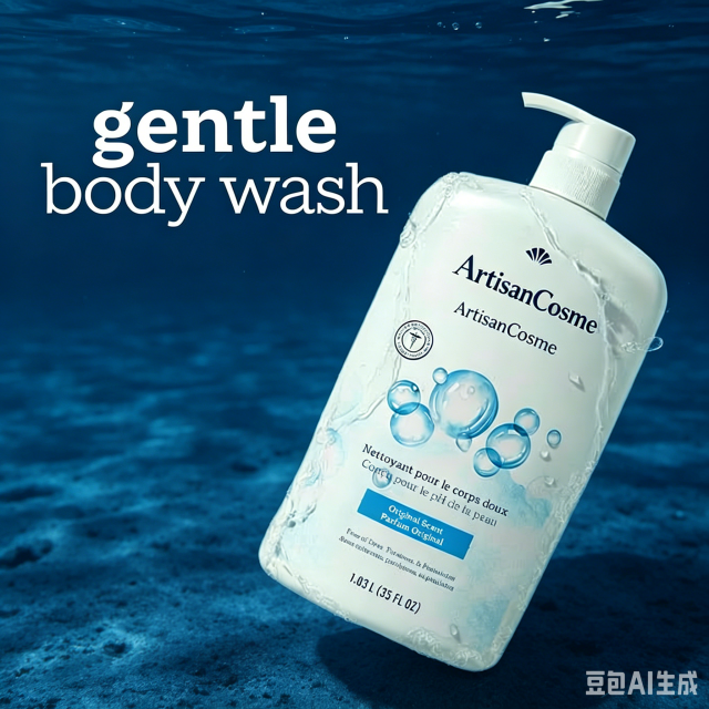 Custom Logo 35oz Family Gentle Body Wash pH Balanced Sensitive Skin Dye Paraben Silicone Free Original Scent