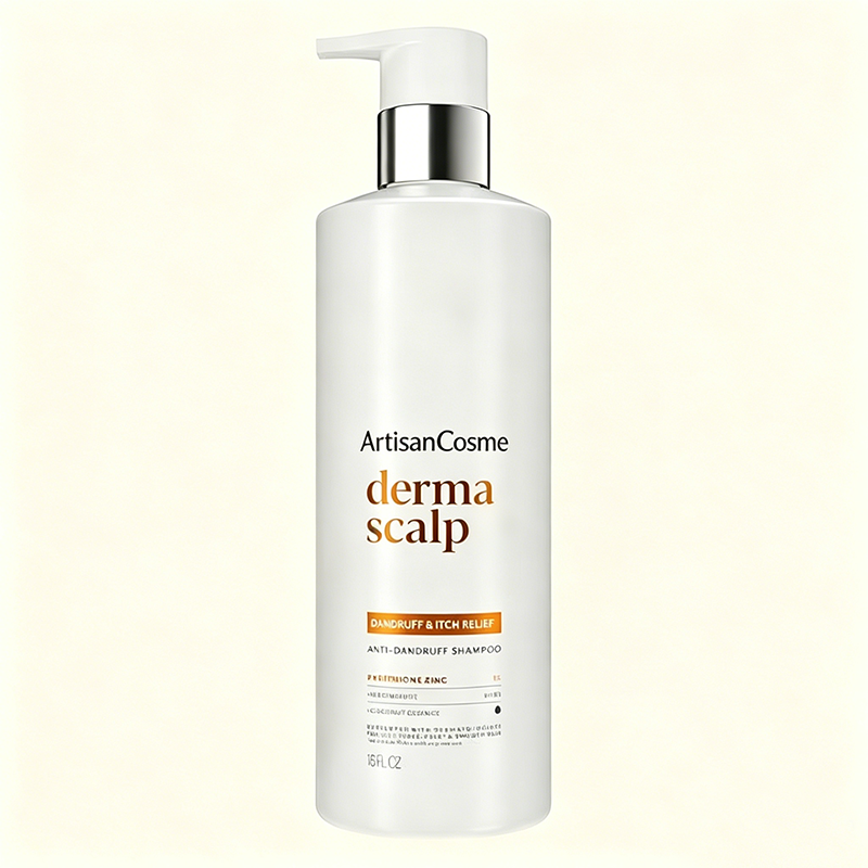Custom Logo 16 Fl Oz Pyrithione Zinc Anti-Dandruff Shampoo Niacinamide Coconut Essence Itchy Scalp Relief
