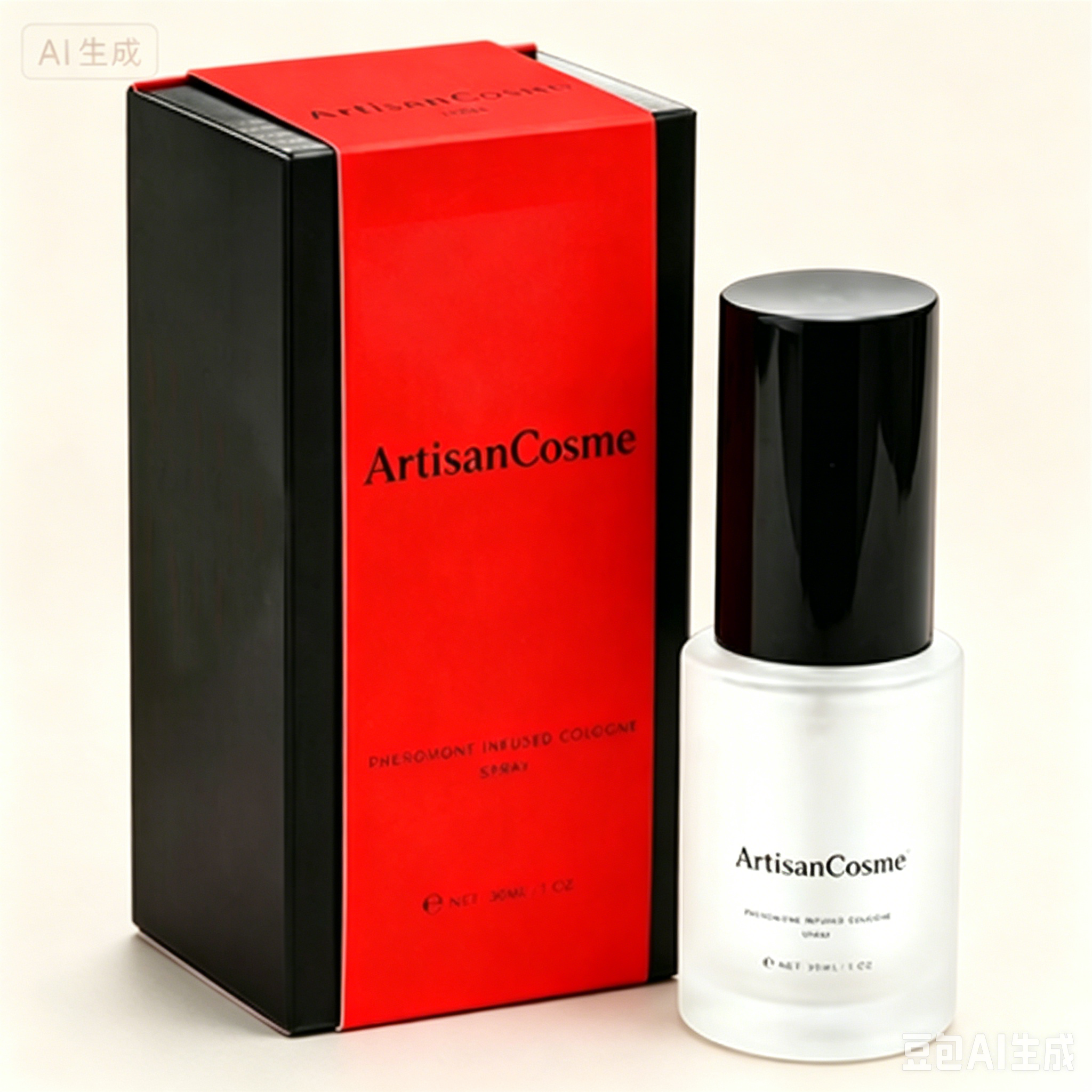 Custom Logo 1 Fl Oz Pheromone Infused Cologne for Men Bold Extra Strength Scent