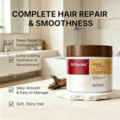 Custom logo 500ml Argan Oil & Collagen Deep Repair Hair Mask Deep Conditioning Treatment for Dry Damaged All Hair Types